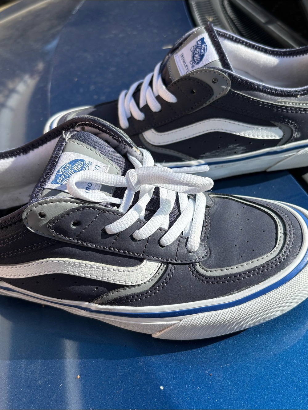 Vans Kids Old Skool Black & White Low-Top Sneakers